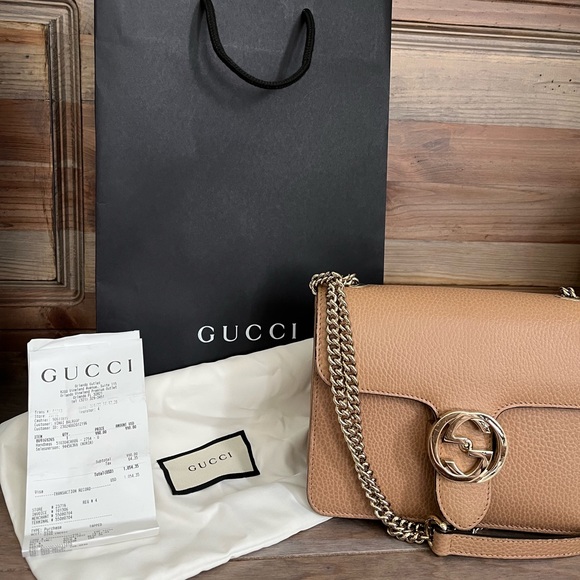 Gucci crossbody bag interlocking logo - Picture 2 of 10